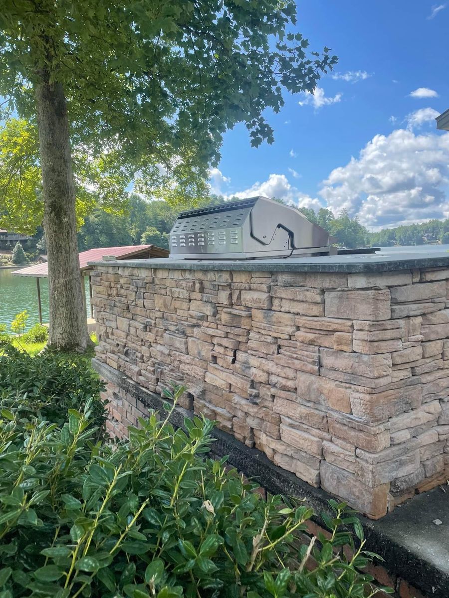 Patio Design & Construction for Paradise Landscaping and Tree Service in Greenwood County, SC