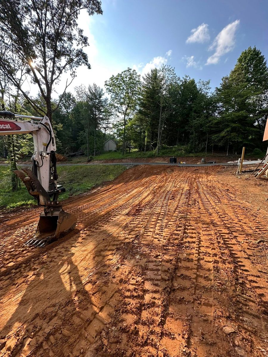 Grading for Stines and Company  in Rutherfordton, NC