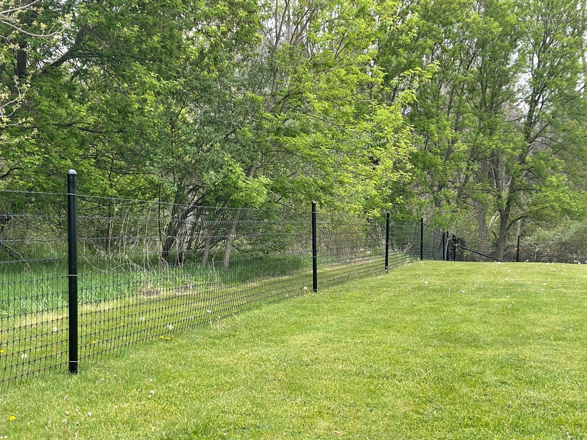 Fence Installation for TMF Services in Lapeer County, MI