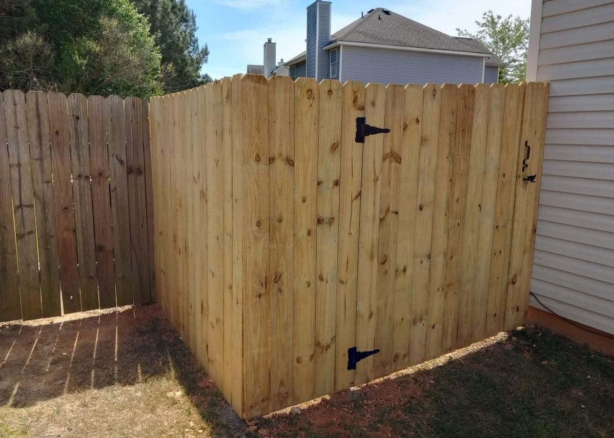 Fencing for All Out Construction in Atlanta, GA