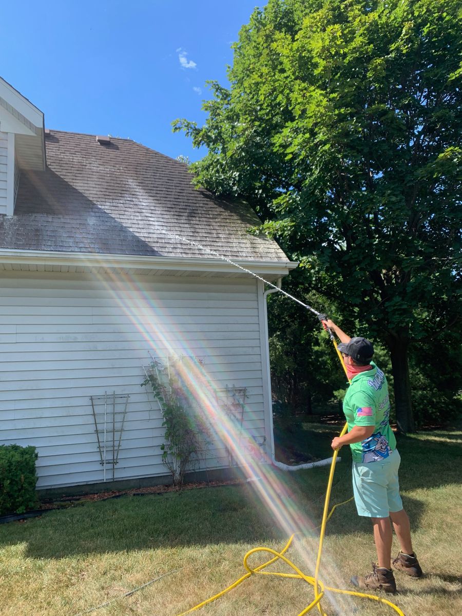 Roof Cleaning for Bulldog Window Cleaning in Walworth County, Wisconsin