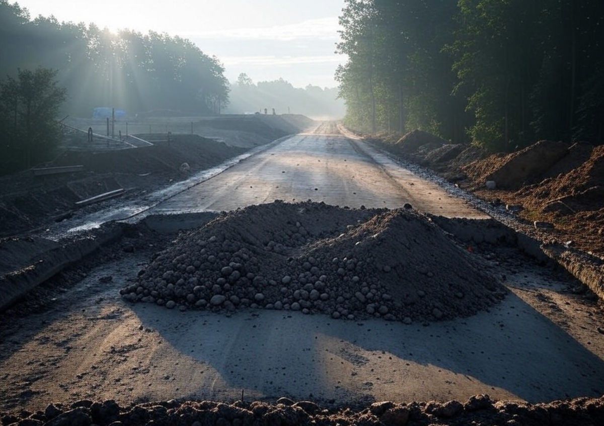 Roadbeds for B & M Land Management in Green Bay, WI