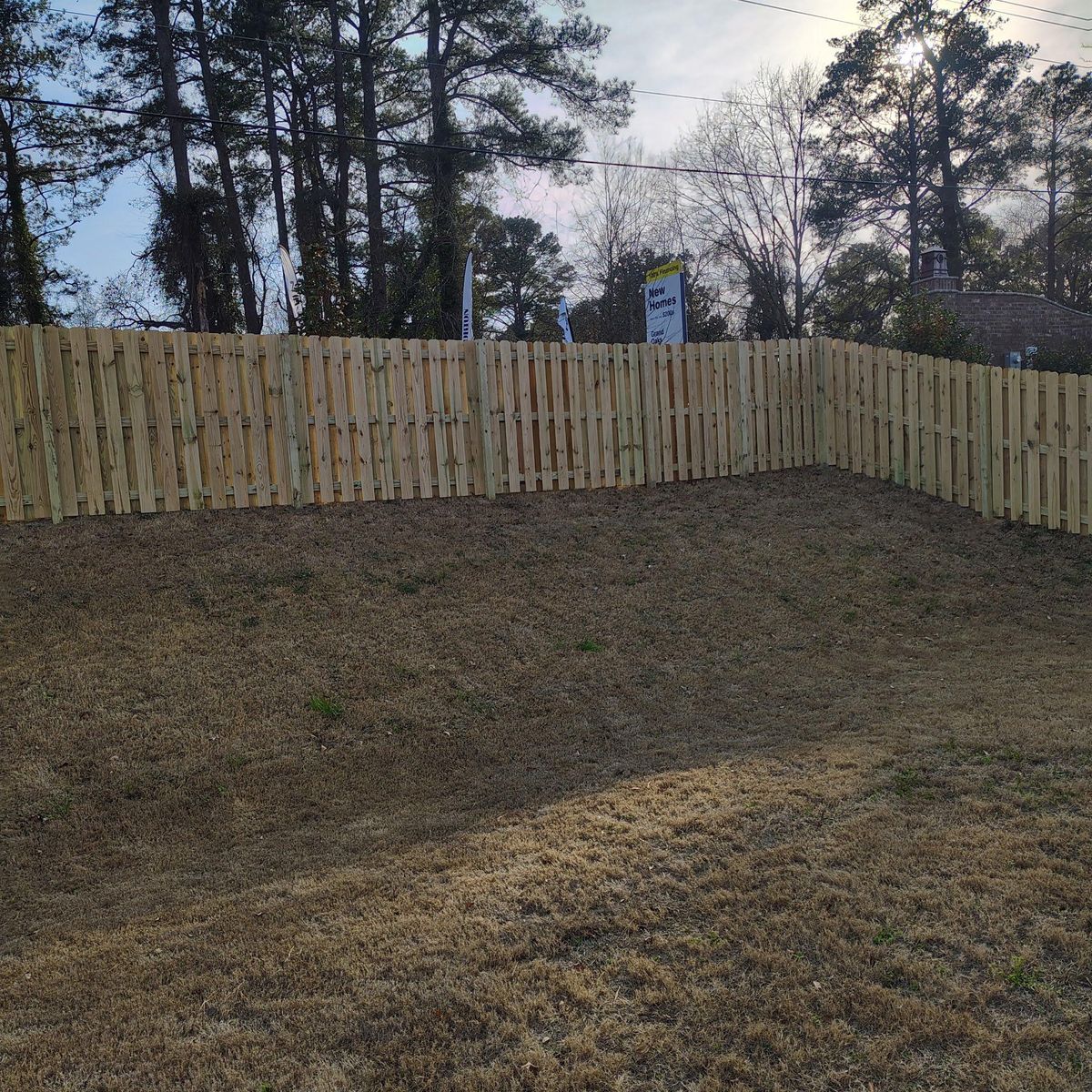 Fence Installation for JB Nealy Fence in Elgin, SC