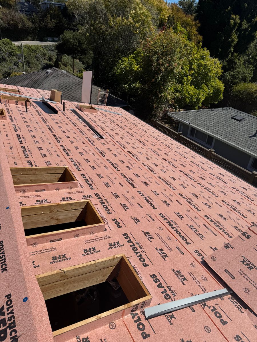 Roofing Installation for Bay Area Five Star Roofing in Redwood City, CA