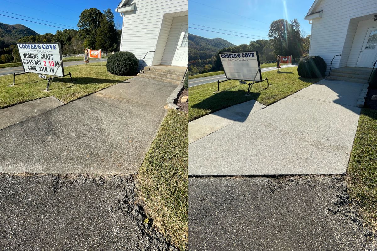 Concrete & Paver Cleaning for Roanokes #1 Choice for Premium Pressure Washing in Roanoke, VA