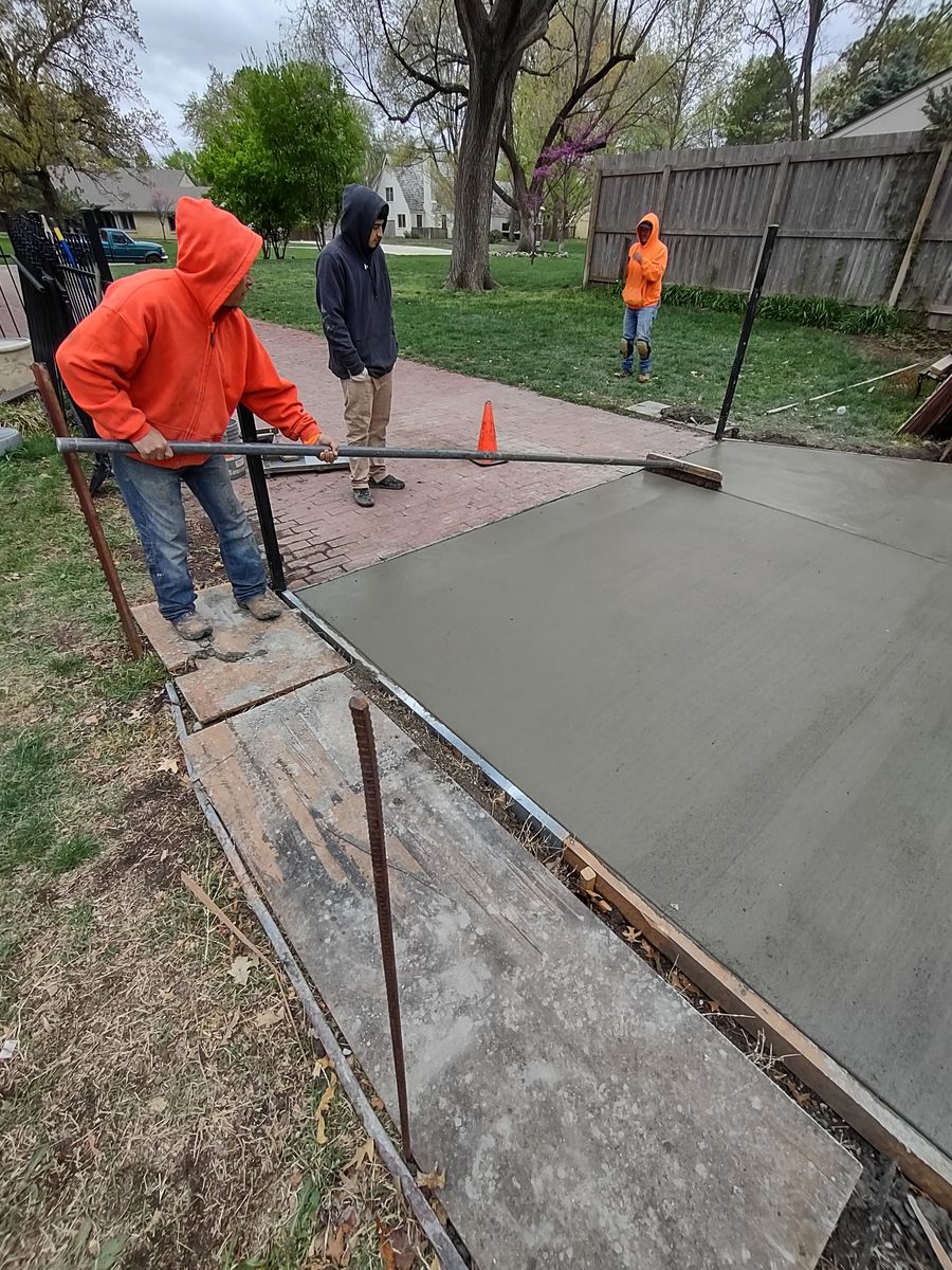 Deck & Patio Installation for ABA Construction LLC in Wichita, KS