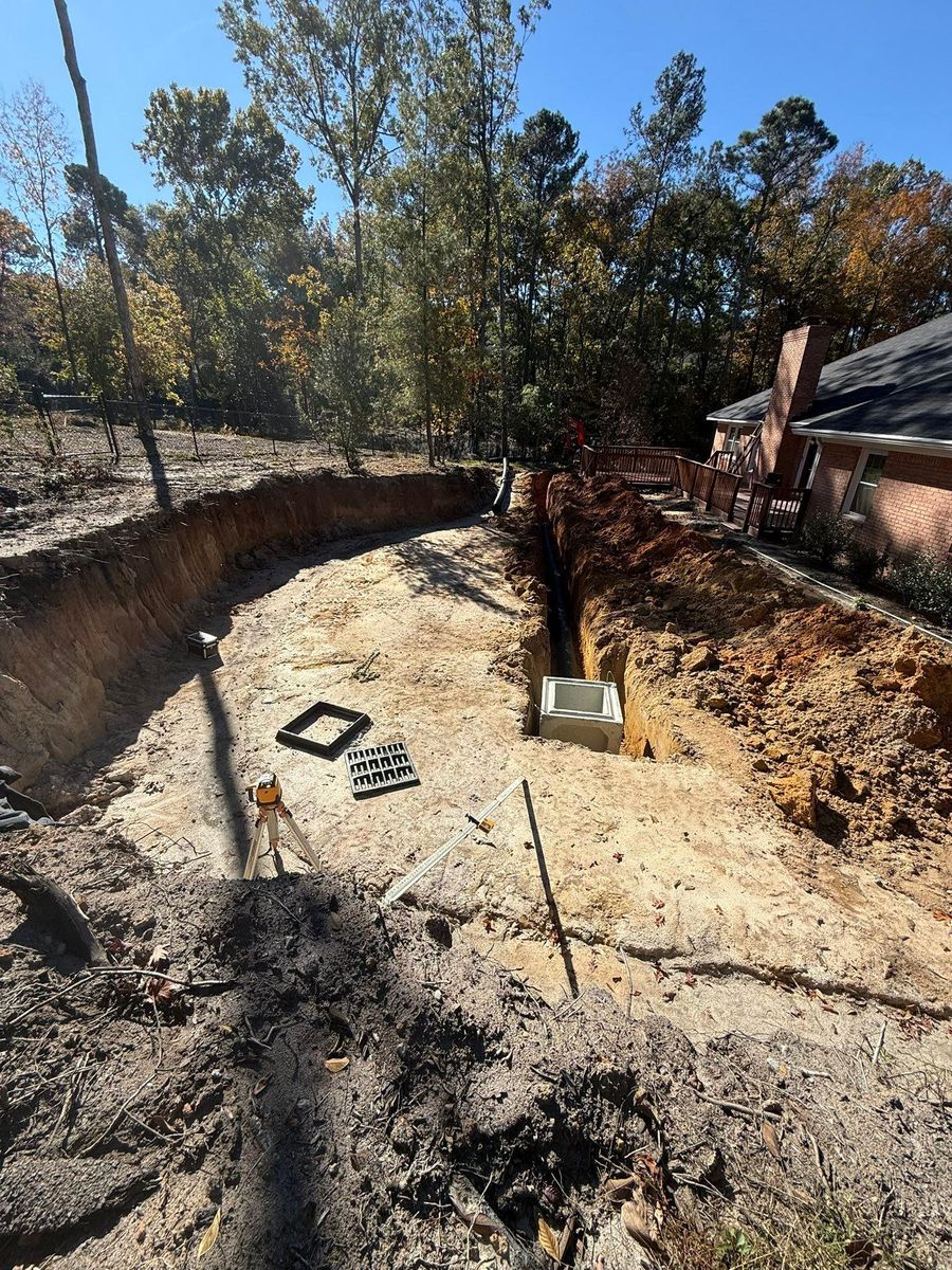 Residential & Commercial Excavation for Southern Land Improvements in Edgefield, SC