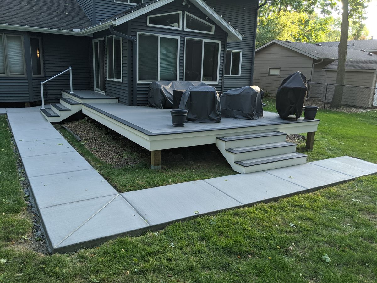 Porch and Patio Installation for Radke Deck Works & Remodeling in Elk River,  MN