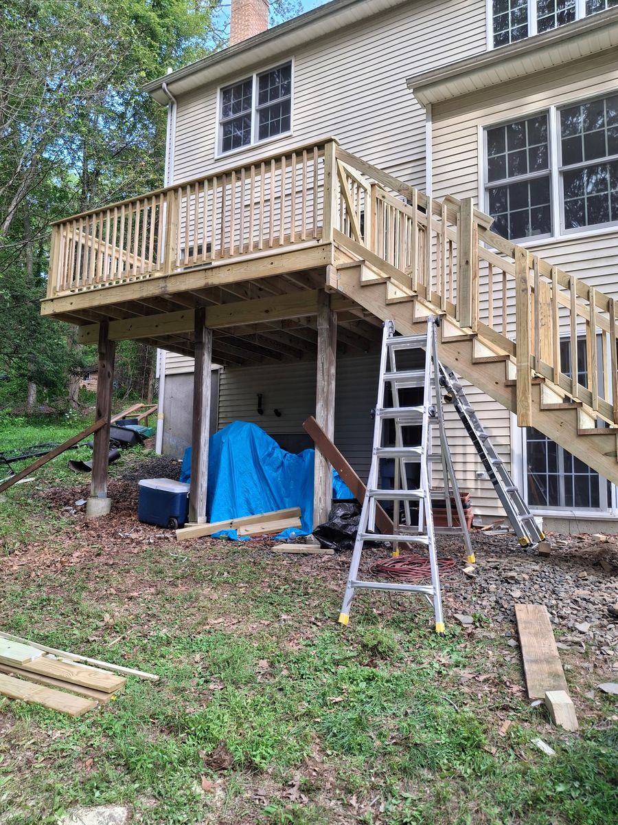 Decks for Kris Pelillo Carpentry in New Milford, CT