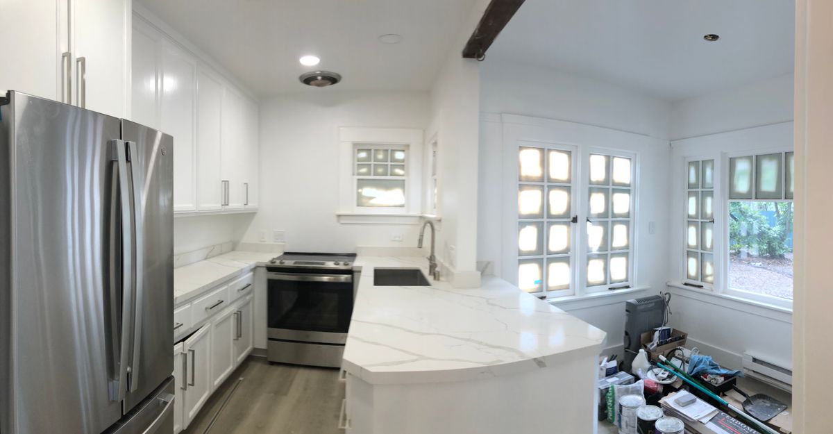 Kitchen and Cabinet Refinishing for Clean Finish Painting in San Carlos, CA
