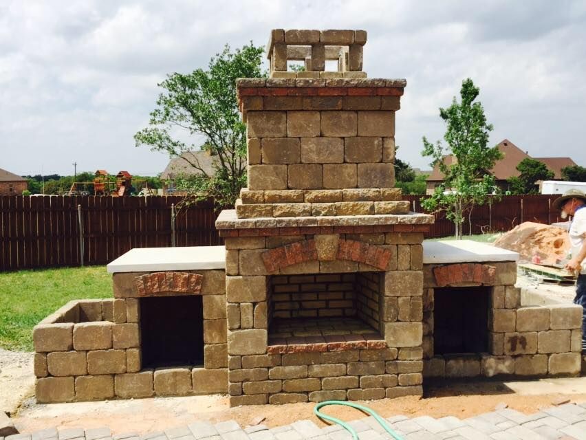 Fireplace Installation for Ramos Masonry & Concrete Construction LLC in Clyde, TX