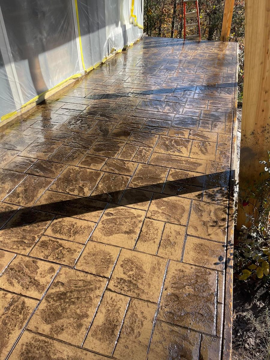 Patio Design & Installation for Tommy Moore Construction in Anderson County, TN