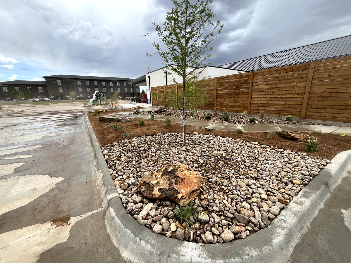 Landscape Installation for Cole Landscaping & Pools, LLC in Amarillo, TX