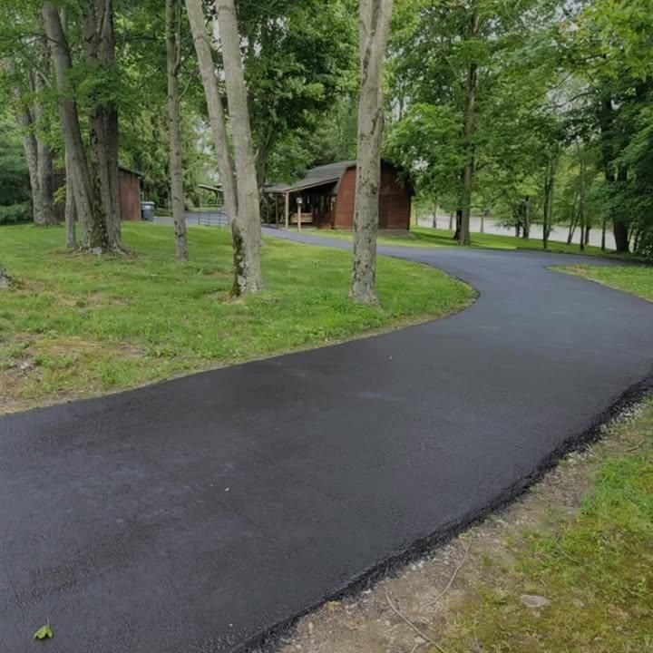 Roadway Paving for Smith's Paving and Sealcoating in Rushville, IN