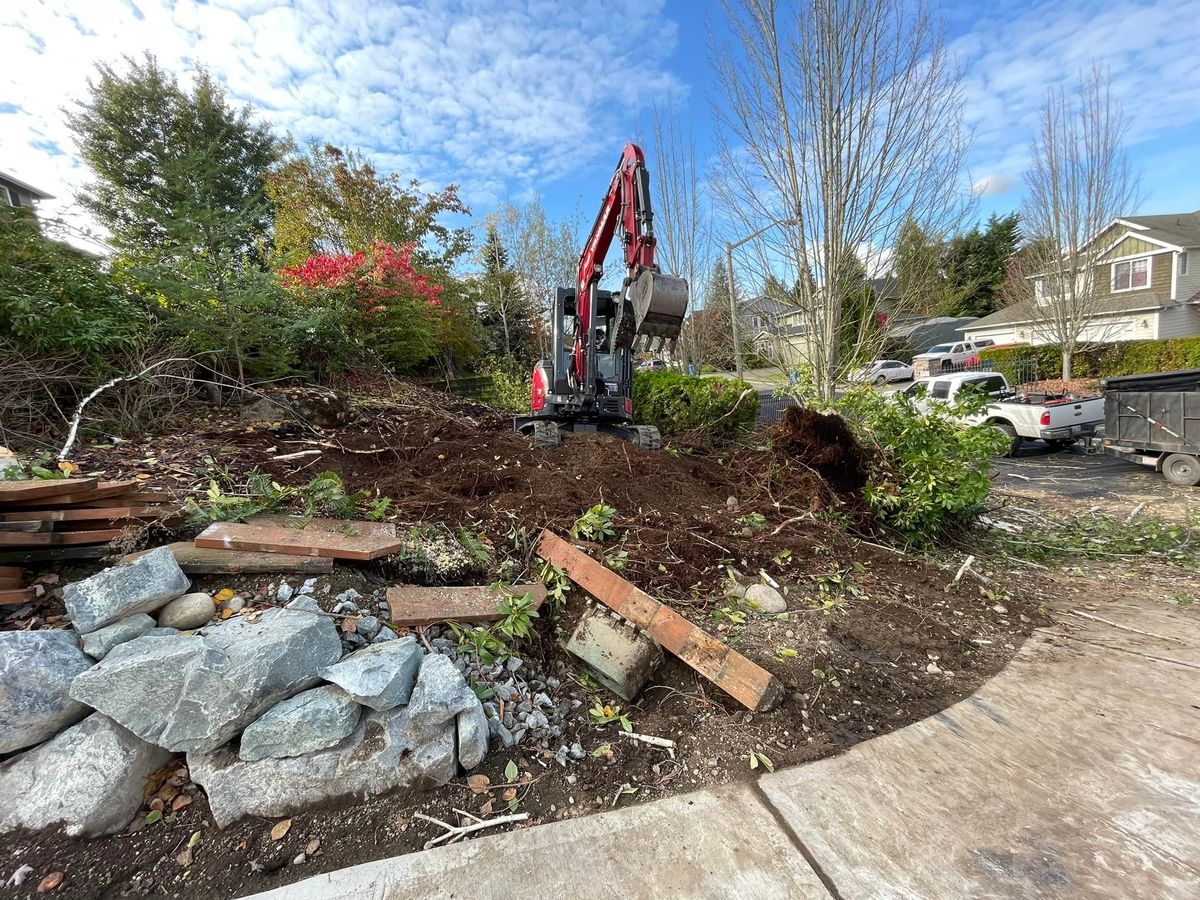 Fall Clean Up for Stealth Landscaping in Black Diamond, WA