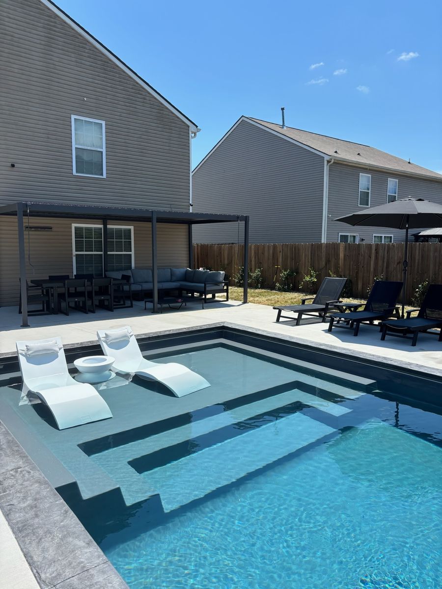 Vacation Rental Pool Construction for Grasshopper Excavating & Pools in Pigeon Forge, TN