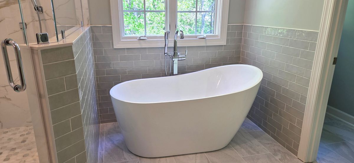 Bathroom Renovation for Wind Rose Construction in Raleigh, NC
