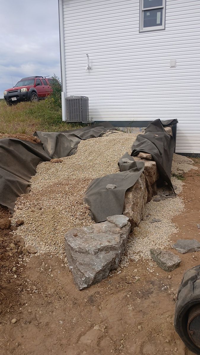 Landscaping for Willing Trucking & Excavating in Evansville, WI