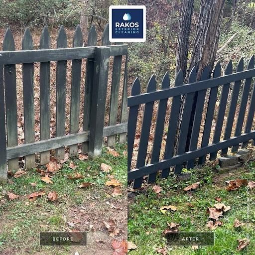 Fence Washing for Rakos Exterior Cleaning in Lynchburg, VA