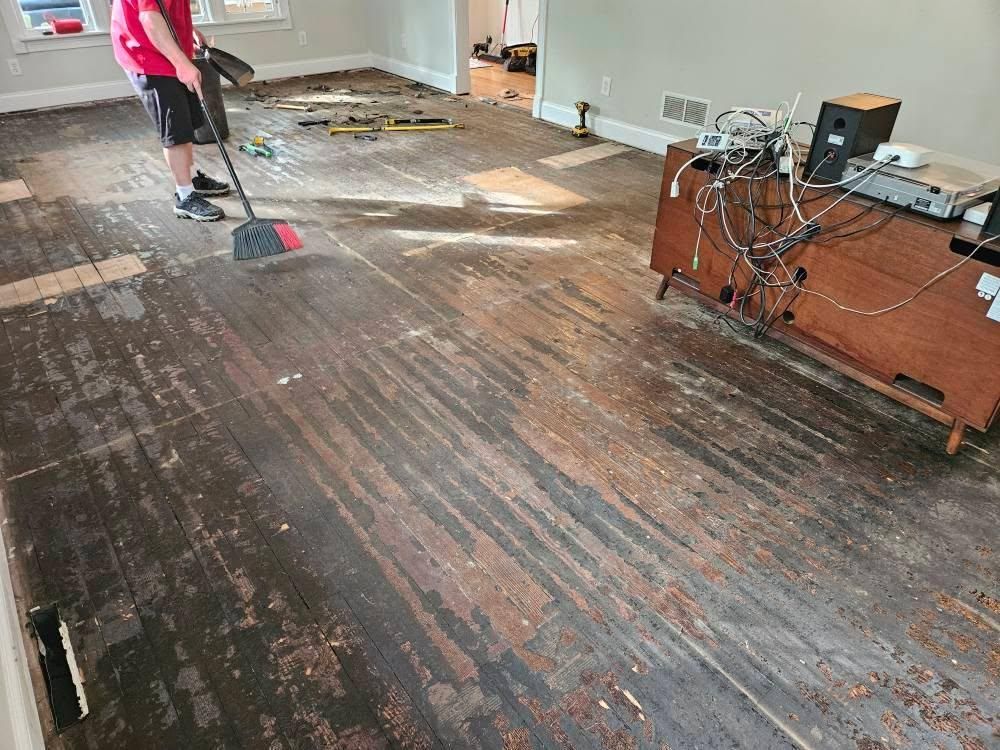 Floor Installation for AVance Flooring in Bridgman, MI