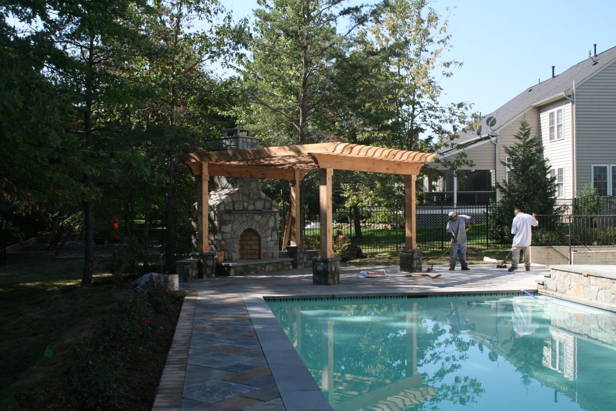 Pergolas for M&M Professional Landscaping in Sterling, VA