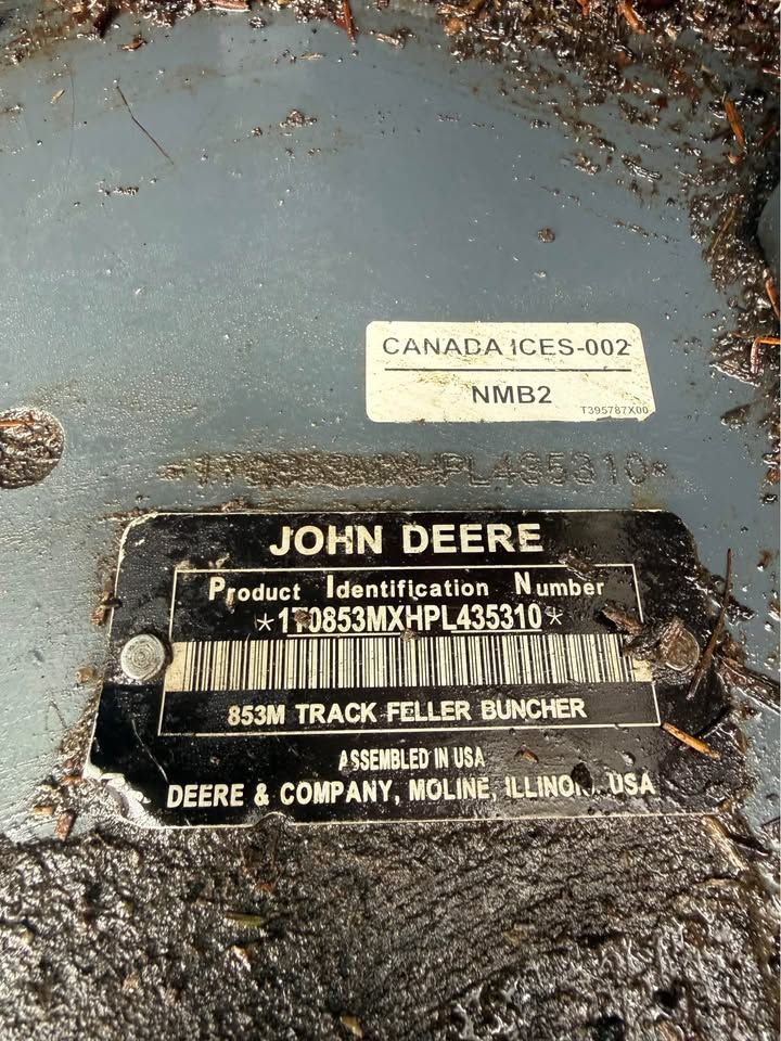 2023 Deere 853M Feller Buncher for  in Northumberland, NH