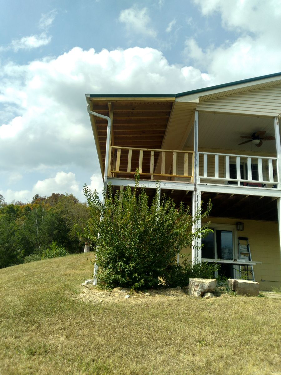Deck Installation for The Handyman Viking in Dandridge, TN
