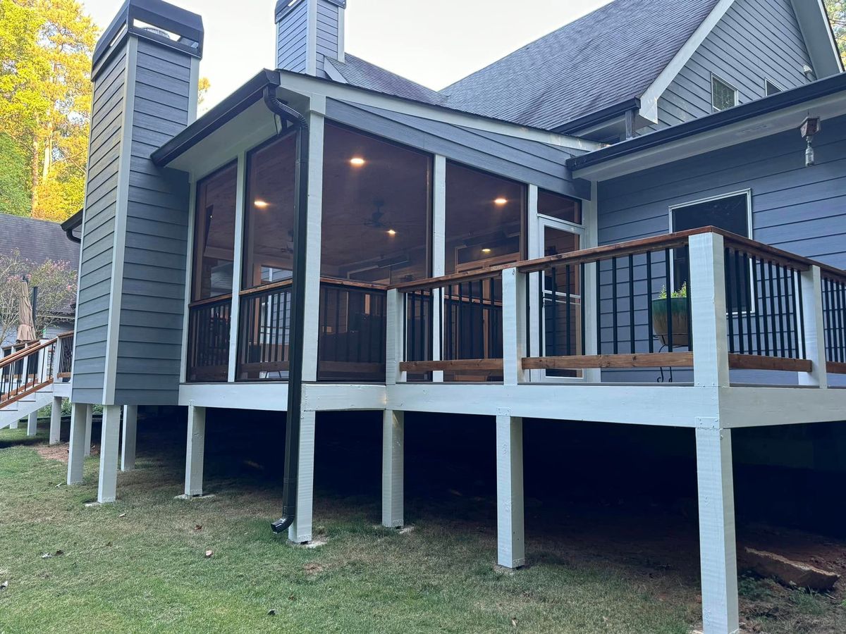 Deck & Patio Installation for Georgia’s Best Construction in Kennesaw, GA