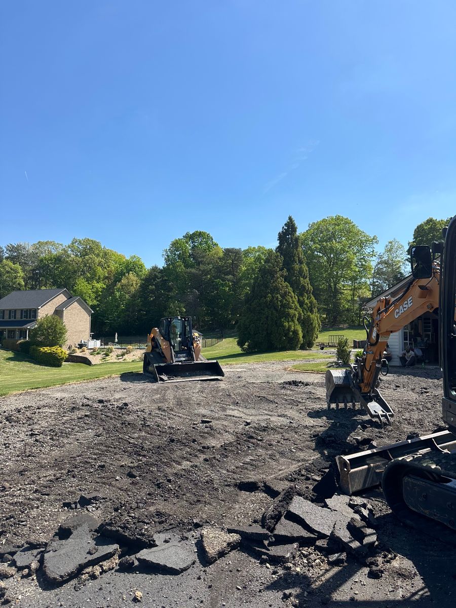 Milling for James R Carter Paving in Roanoke, VA