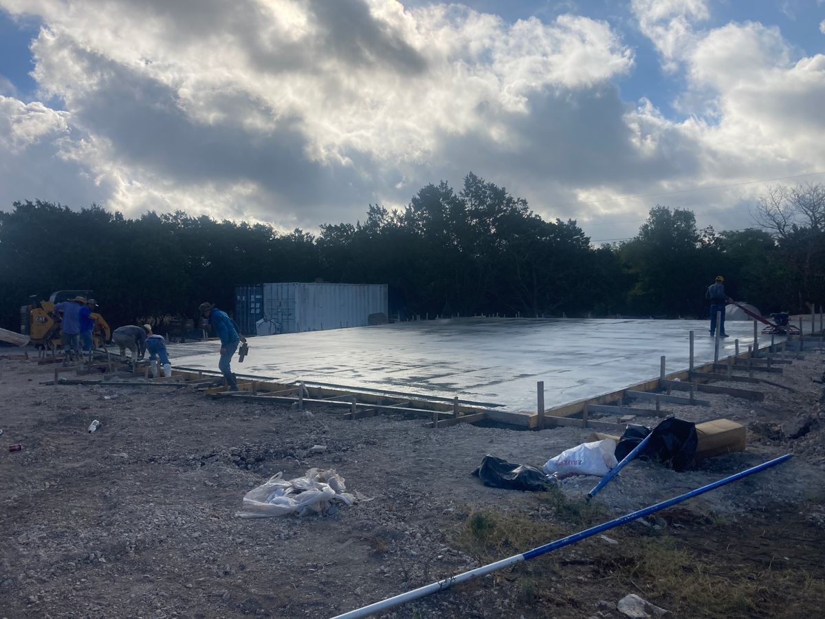 Barndominium Construction for 292 Construction LLC in Gonzales County, TX