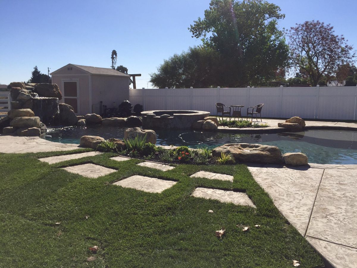 Custom Pool Design for Western Pools Inc in Marysville, CA