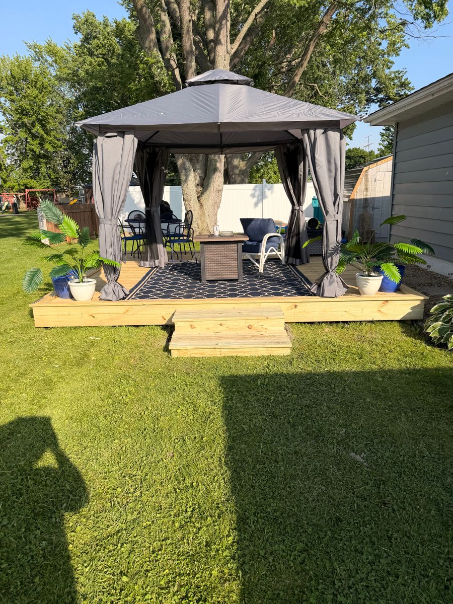 Deck & Patio Installation for Erie Builders & Construction in Sandusky, OH