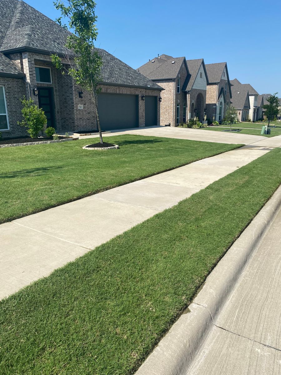 Mowing for Veterans Pride Enterprises LLC in Denton, Texas