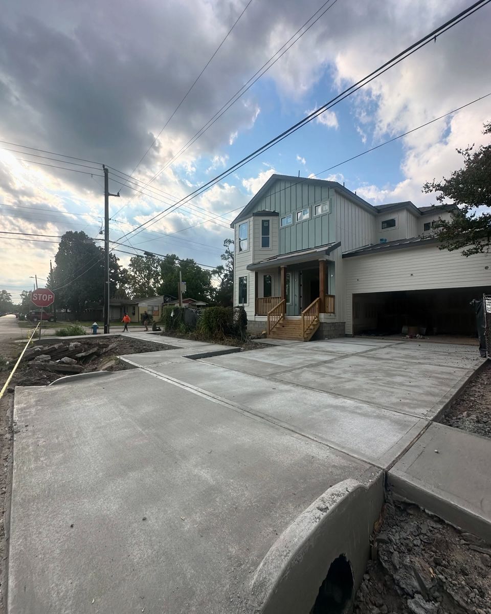 Sidewalk Installation for Lonestar Construction Contractors LLC in Houston, TX
