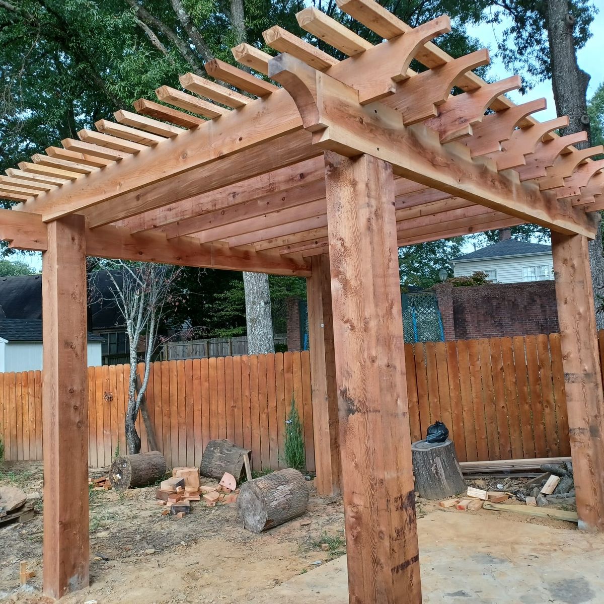 Pergolas for Bluff City Construction in Dumfries, VA