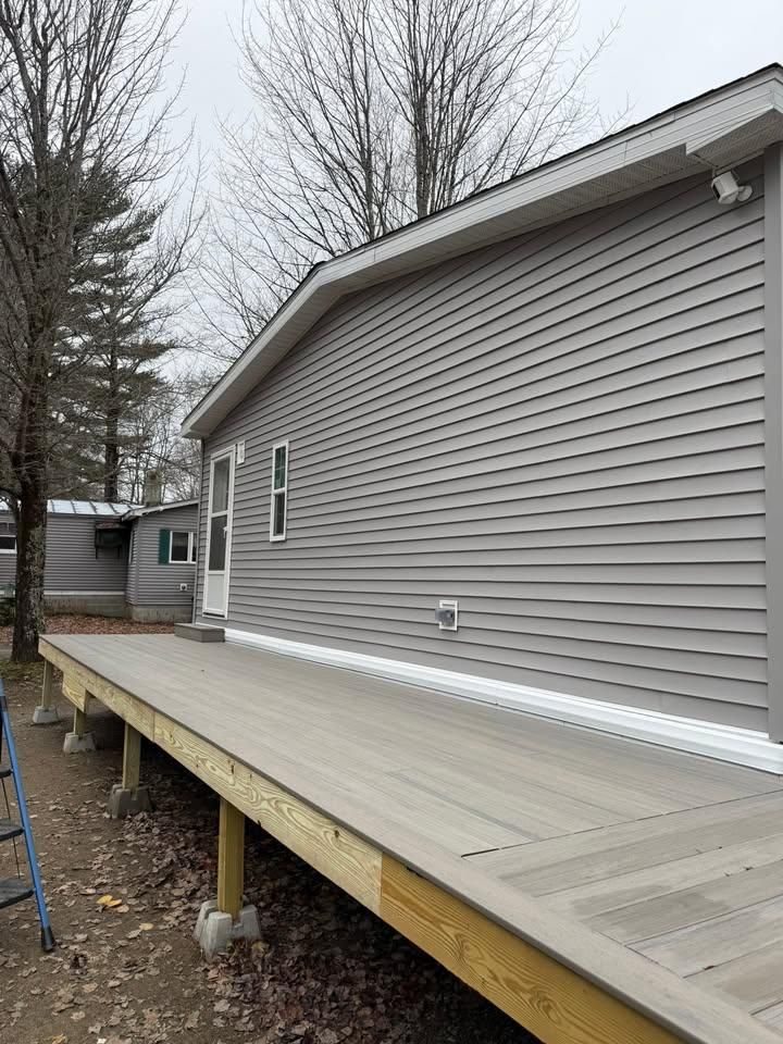 Deck & Patio Installation for The Finish Group in Bangor, ME