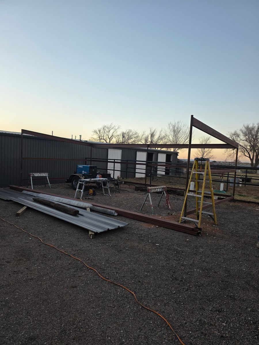 Framing for Shayne Prisk Construction in Midland, TX