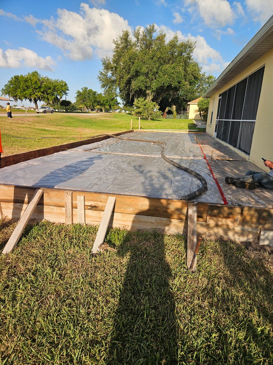 Patio Design & Installation for Clark Masonry in Lake County, FL