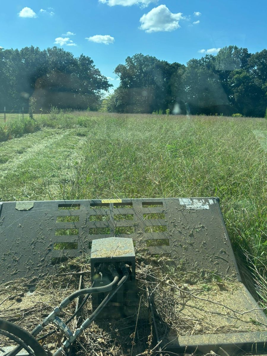 Spring Bushhogging for Great American Landworks  in Morrison, TN