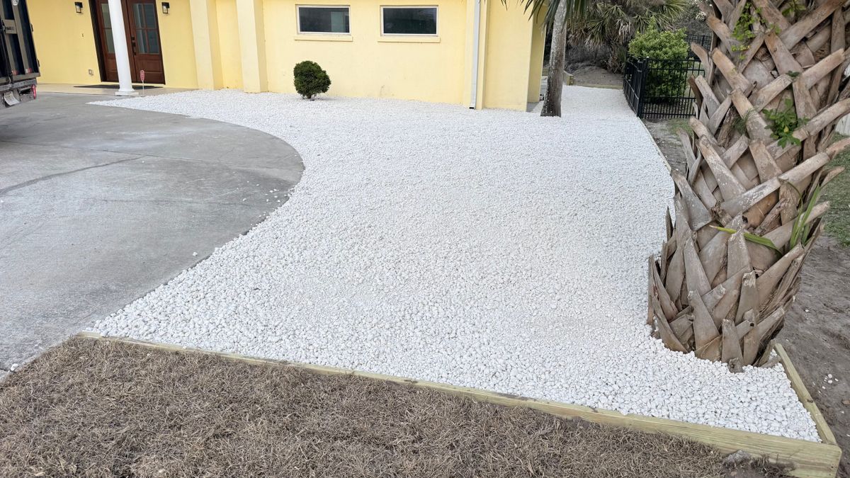 Hardscape Installation for Santos Landscape in Waycross, GA