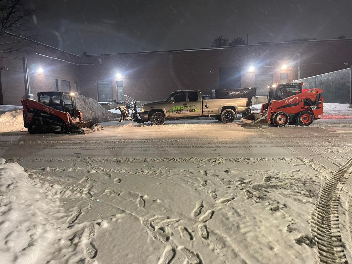 Snow Plowing for Hurley's Cutz in Saint Leonard, MD
