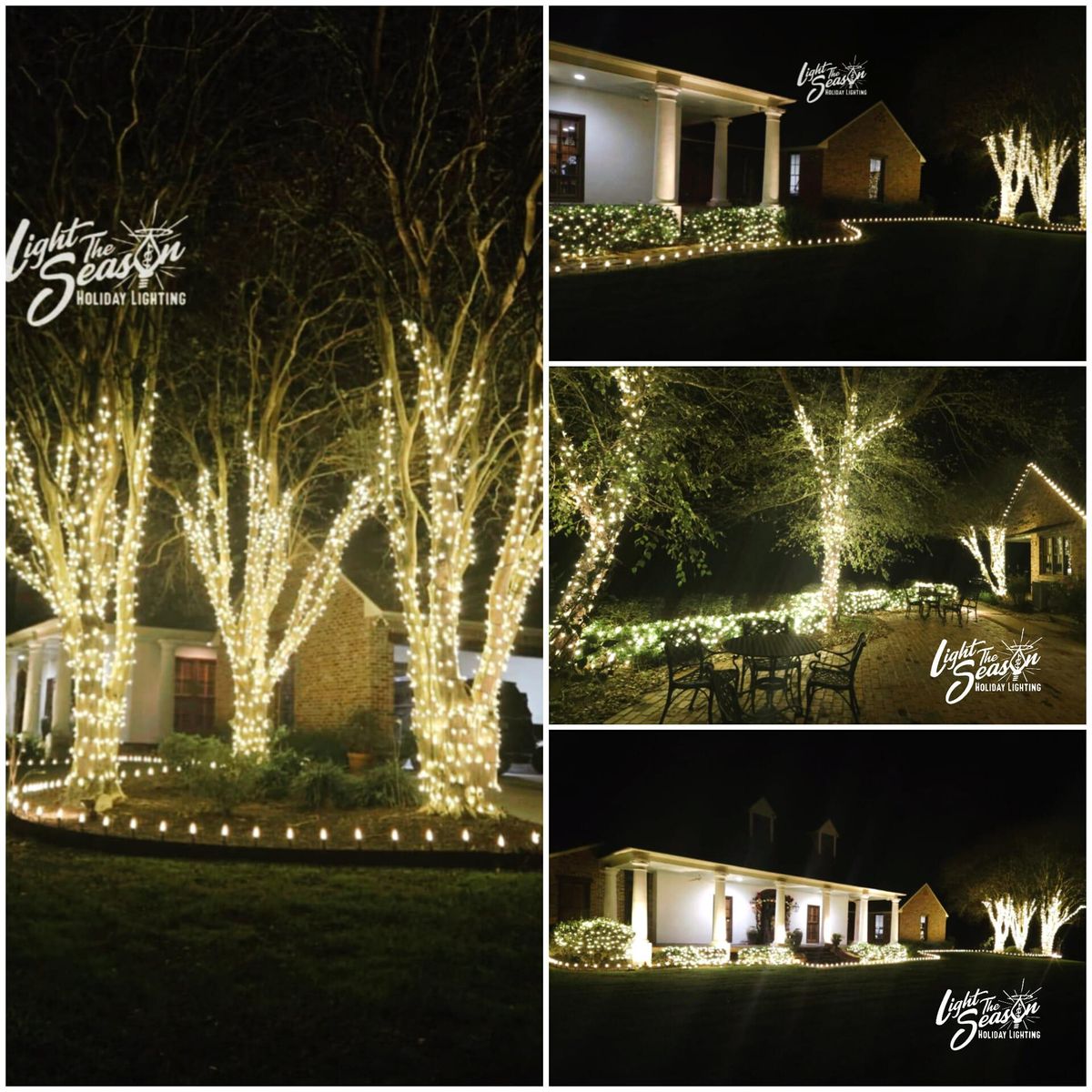Christmas light Design for Light The Season in Lafayette Parish,  LA