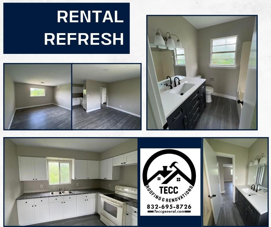 Cabinets for TECC Roofing & Renovations in Harris County, TX