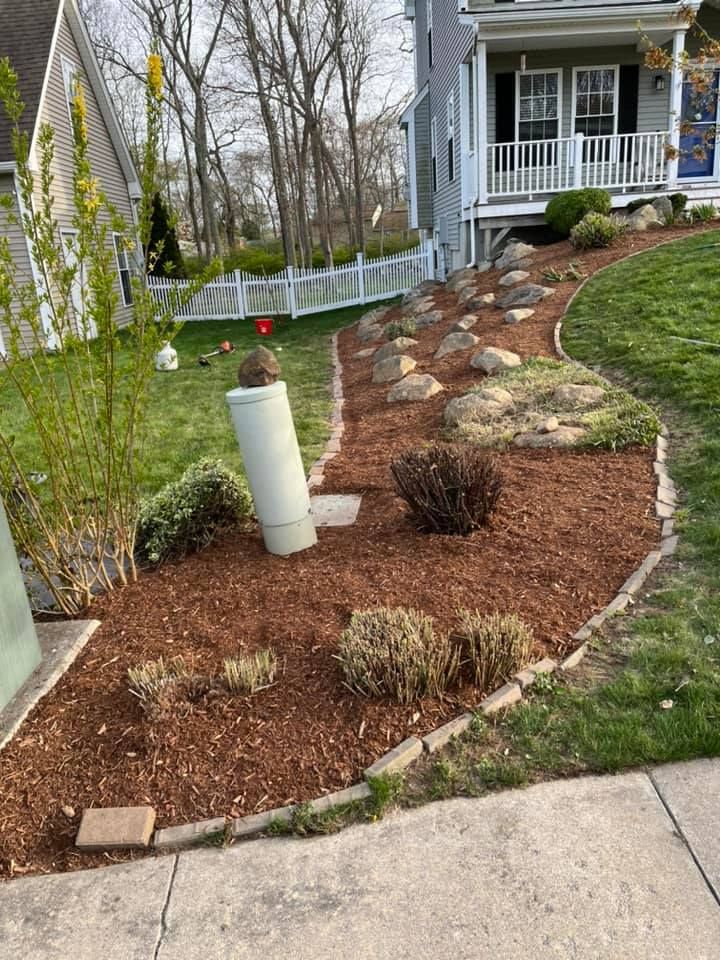 Mulch Installation for Synhorst Property Maintenance & Landscaping in Connecticut, CT