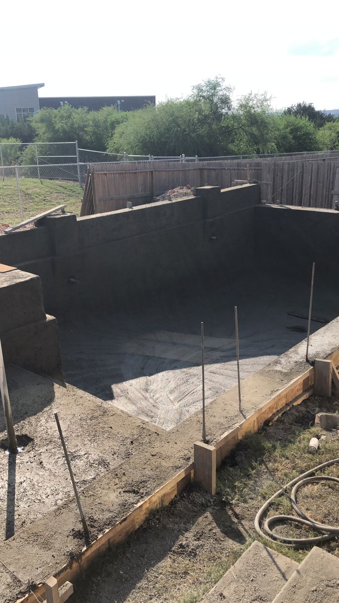 Concrete Pools for UBER FORCE in San Antonio, TX