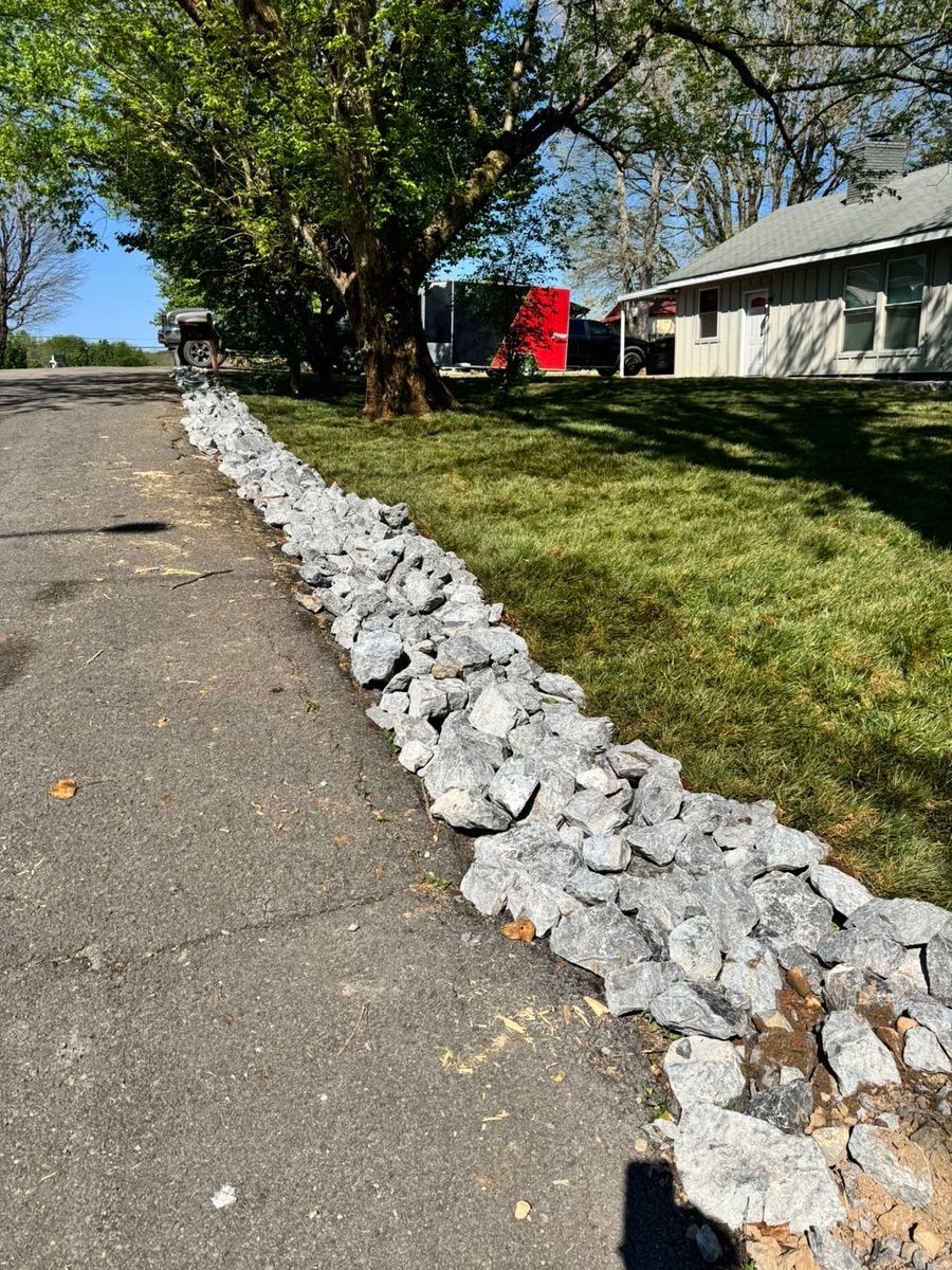 River Rock for MountainScapes in Vonore, TN