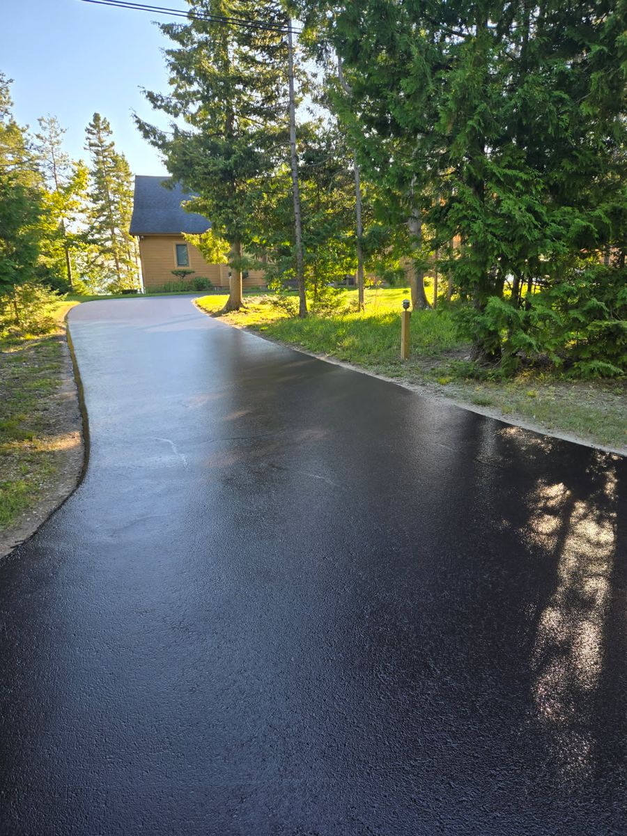 Paving for Darkside Sealcoating in Alpena, MI