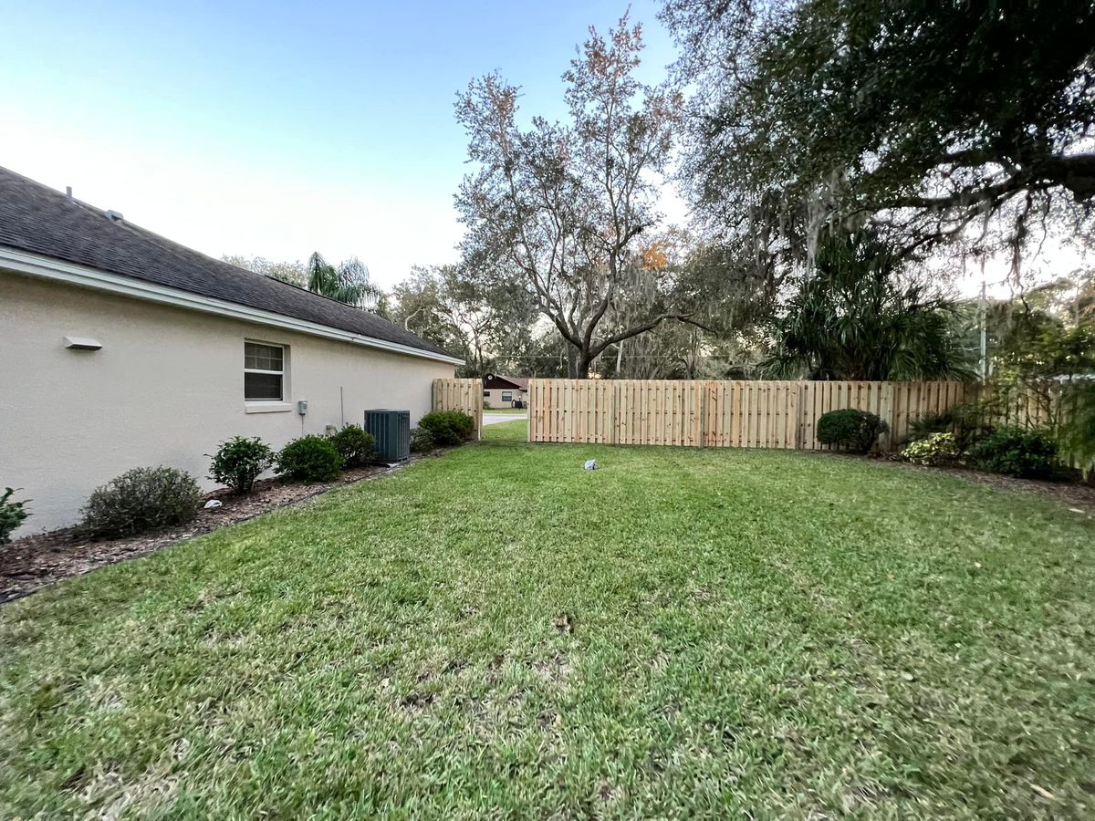 Landscape Installation for Browne’s Yard Creations in Fruitland Park, FL