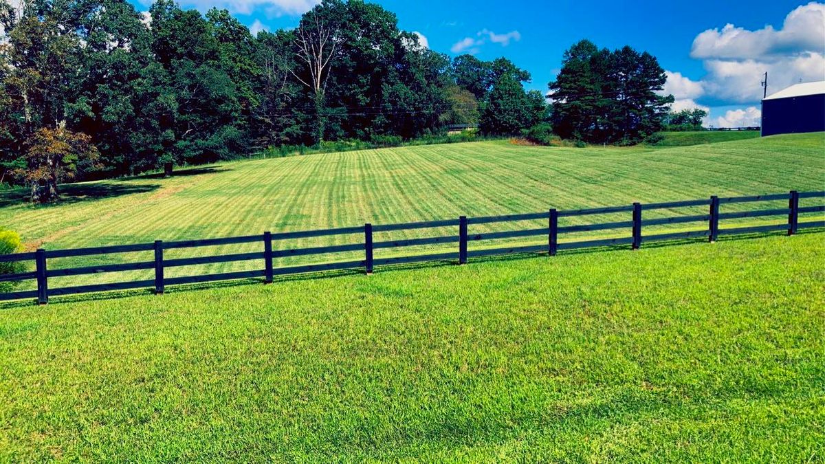 Mowing for Taylormade Lawn Management in Clarkesville, GA