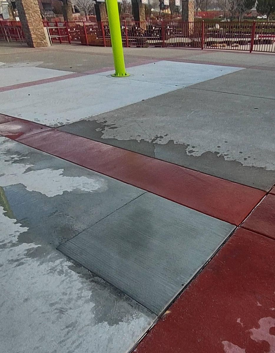 Stamped Concrete Installation for CTE Concrete in Kaysville, UT